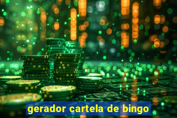 gerador cartela de bingo